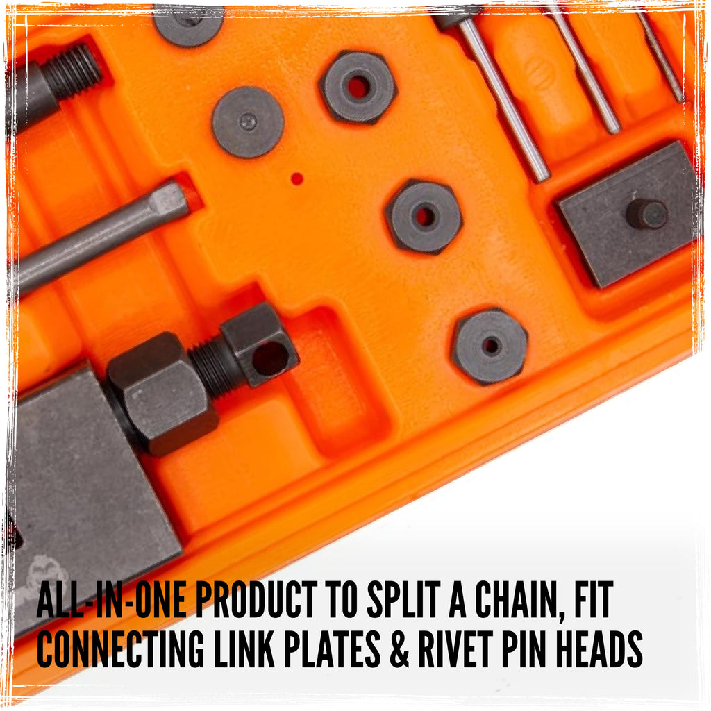 Motorcycle Chain Breaker & Riveting Tool D557