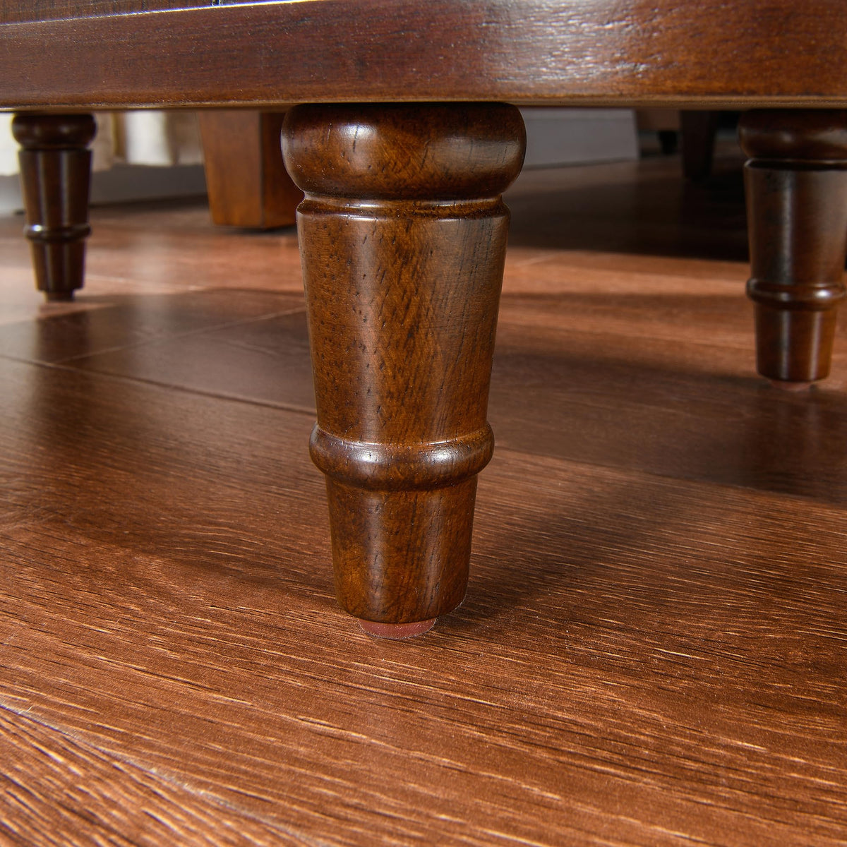 Solid Wood End Table with 2 Drawers B64992
