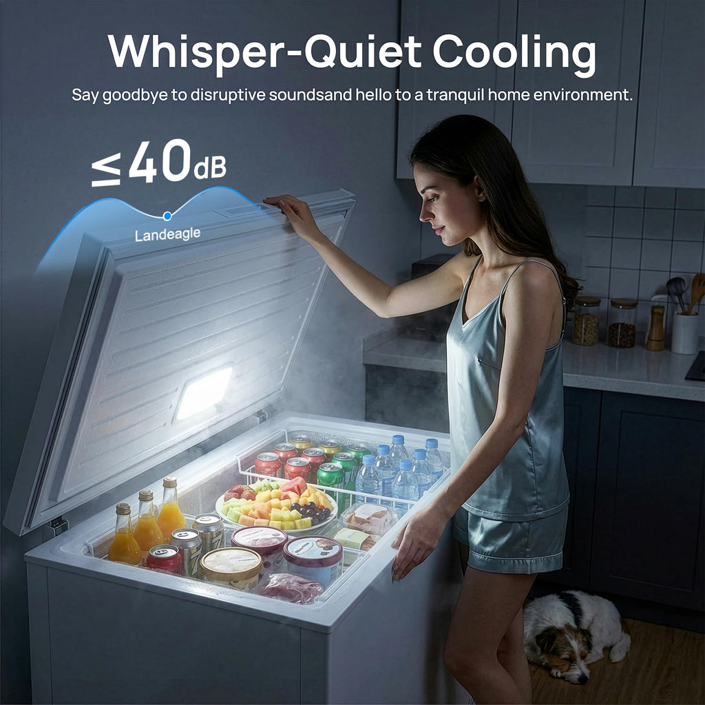 5.1 Cu.Ft Chest Freezer with 2 Removable Baskets H161552