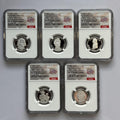 Silver Quarters 25C 5 Coin Set S721