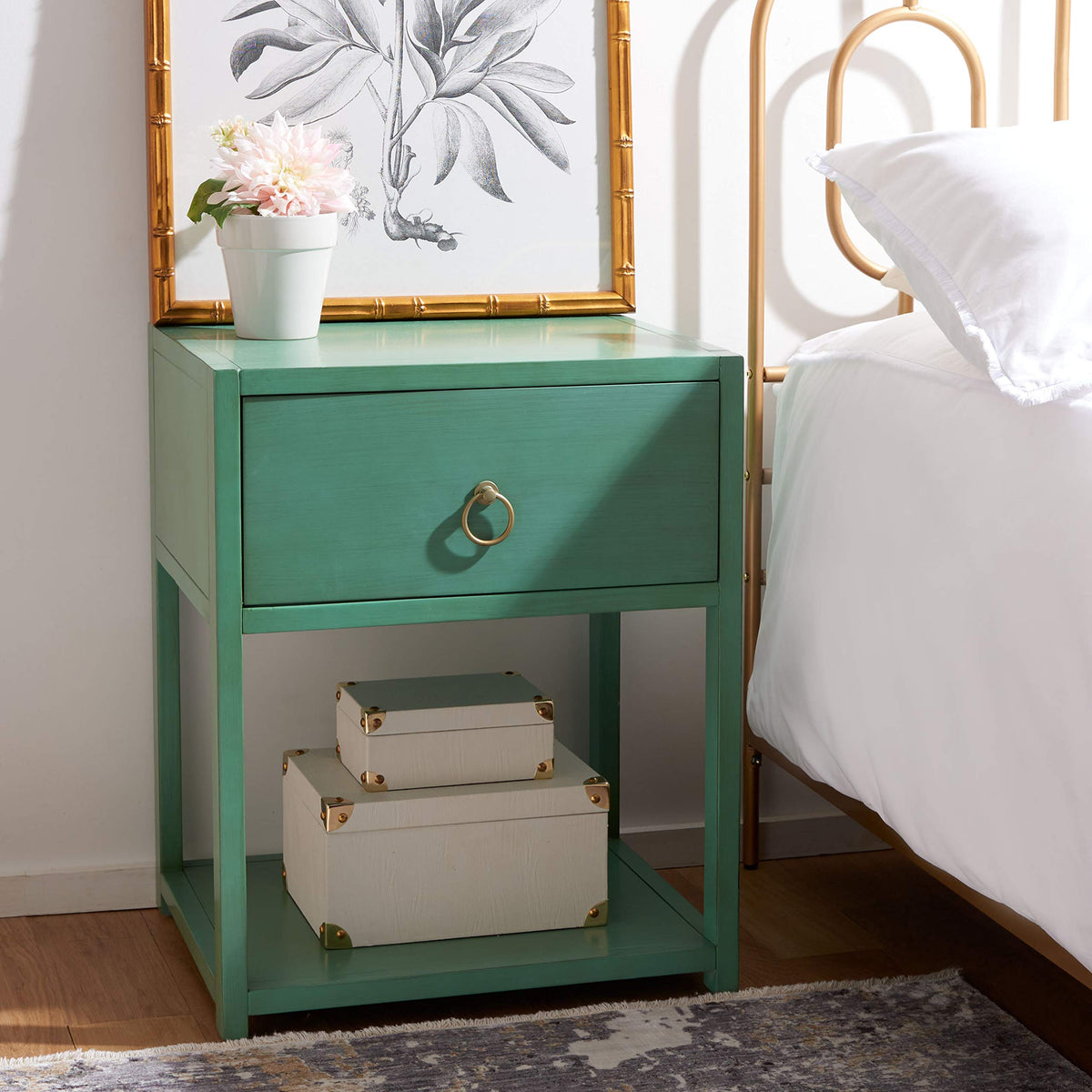 1 Drawer Wood Night Stand W105700