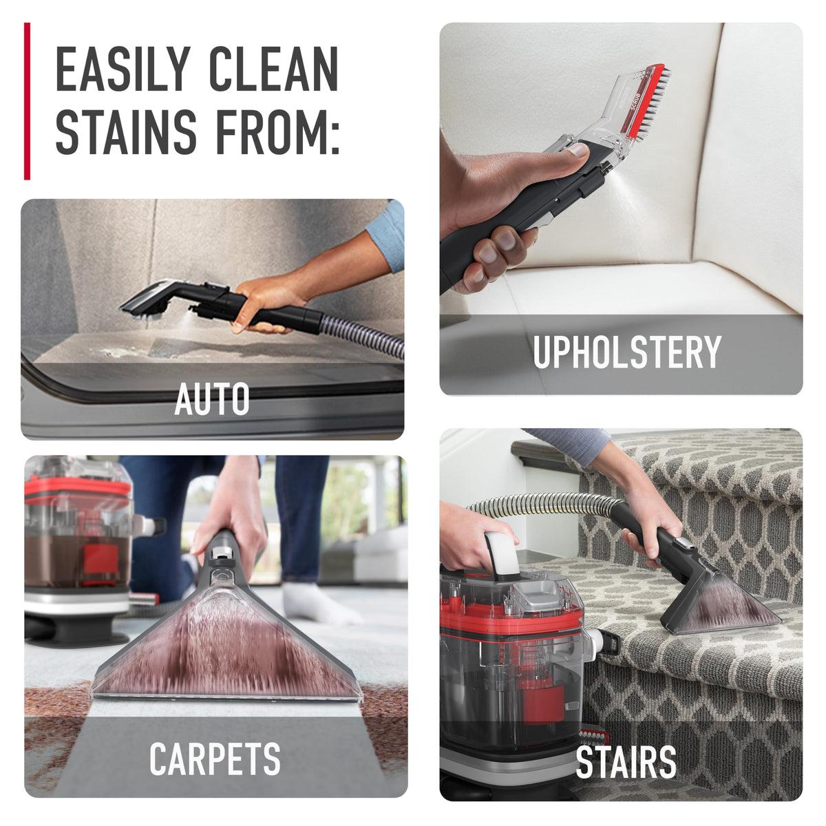 Portable Carpet Upholstery Spot Cleaner Machine B733