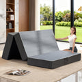 Queen Size 6 Inch Memory Foam Tri Folding Mattress W24322