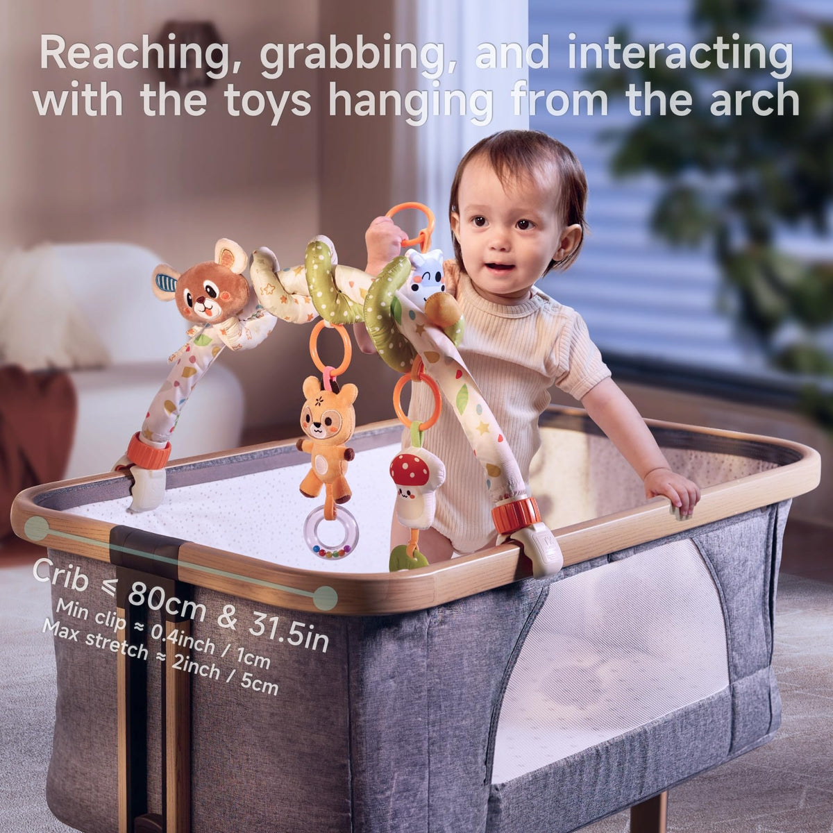 Baby Activity Arch with Hanging Toys E55773