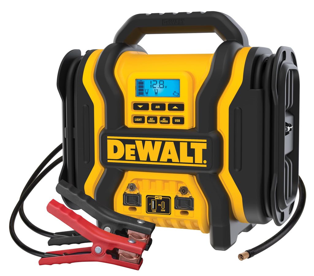 2000 Peak Amp Jump Starter with 120 PSI Air Inflator V573