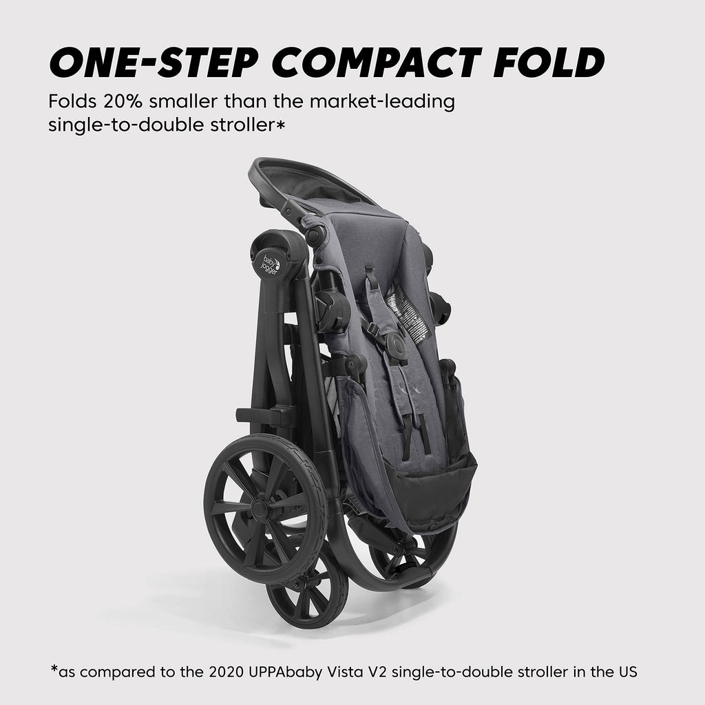 Single-to-Double Modular Travel System with Infant Car Seat E641