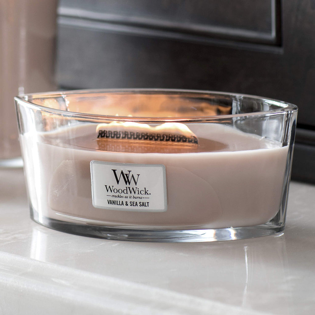 Scented Candle, Vanilla & Sea Salt, 16oz K8558