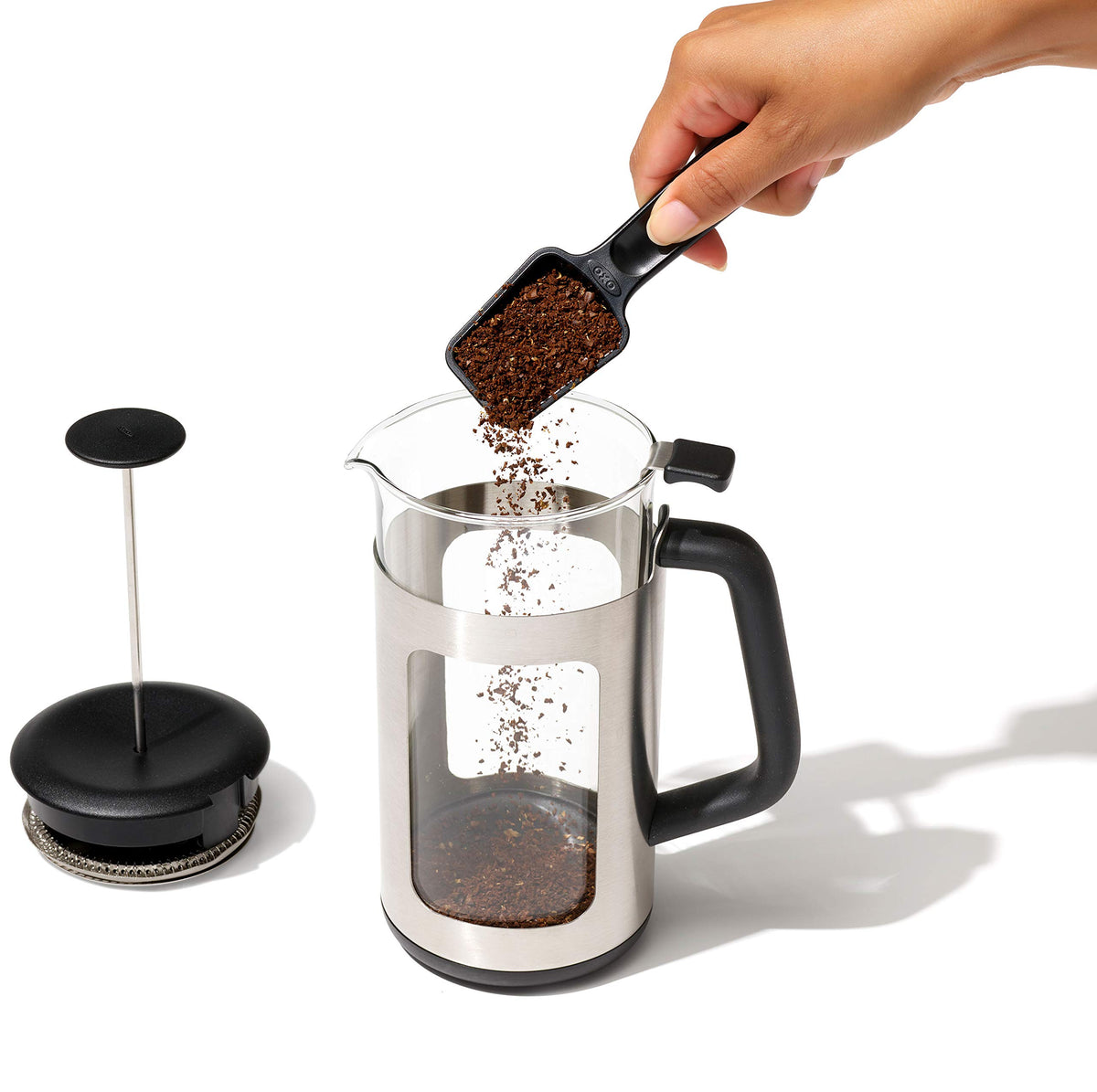 Stainless Steel French Press Coffee Maker 32oz G813644