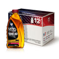 10W-40 Synthetic Blend Motorcycle Motor Oil 12 Quarts P698286