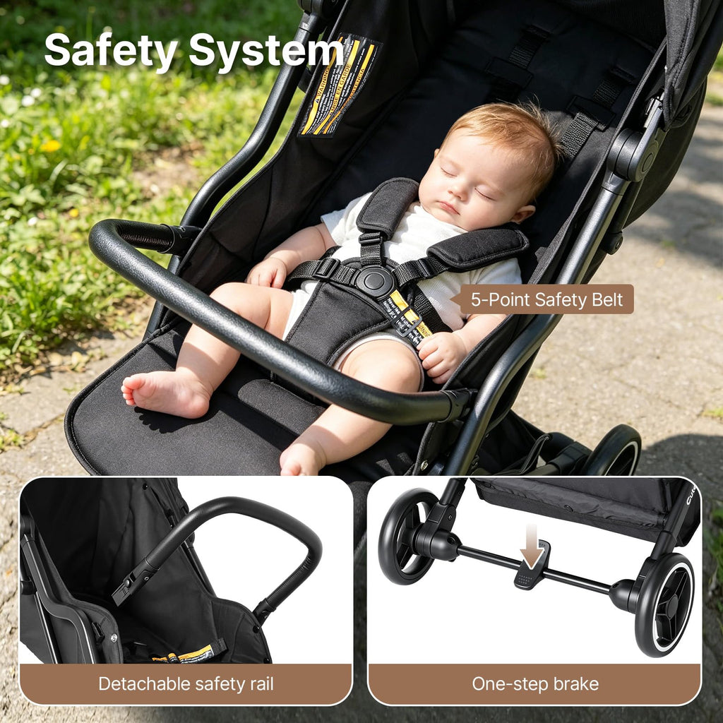 Lightweight Compact Travel Stroller J837