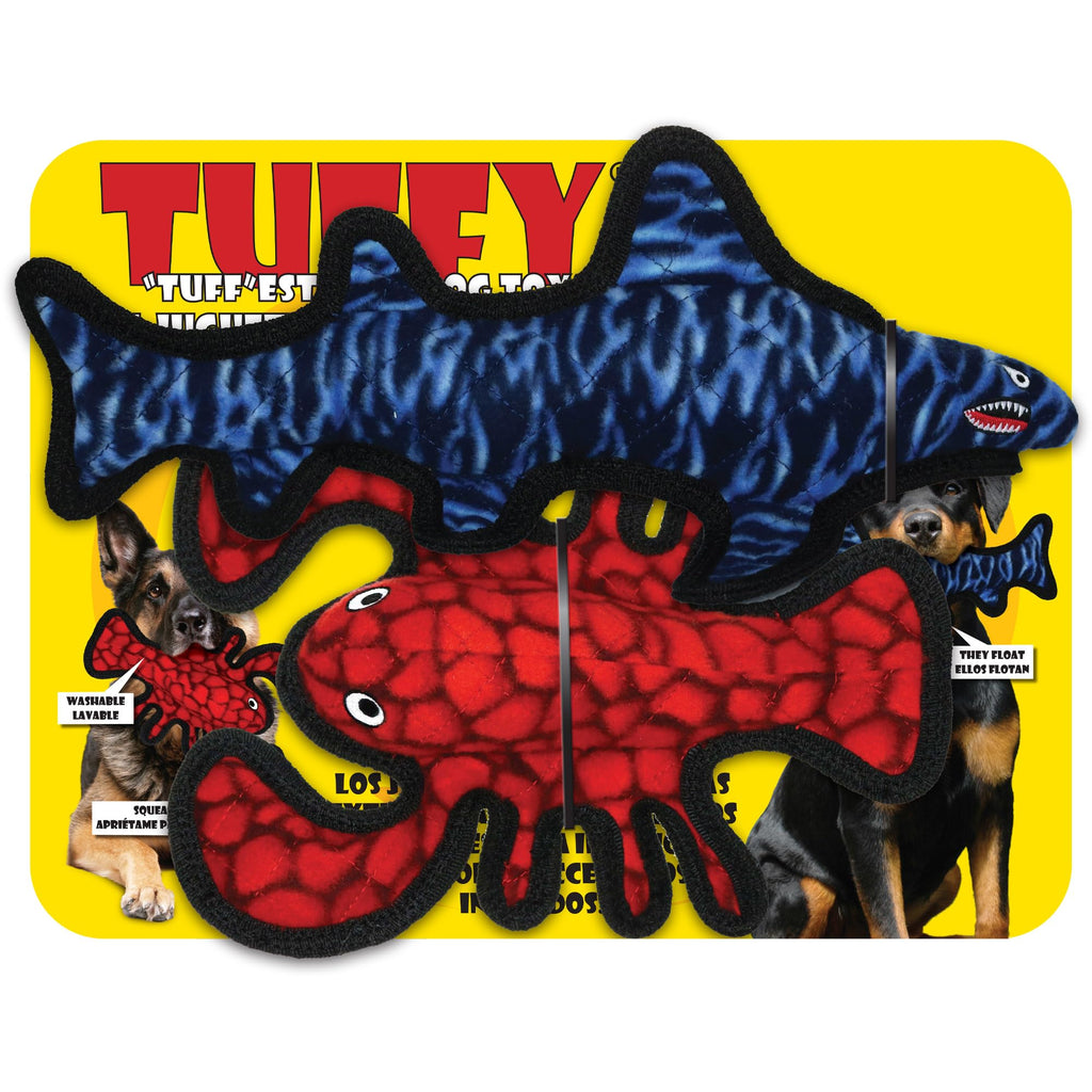 2 Pack Ultra Durable Plush Dog Toy Y702734
