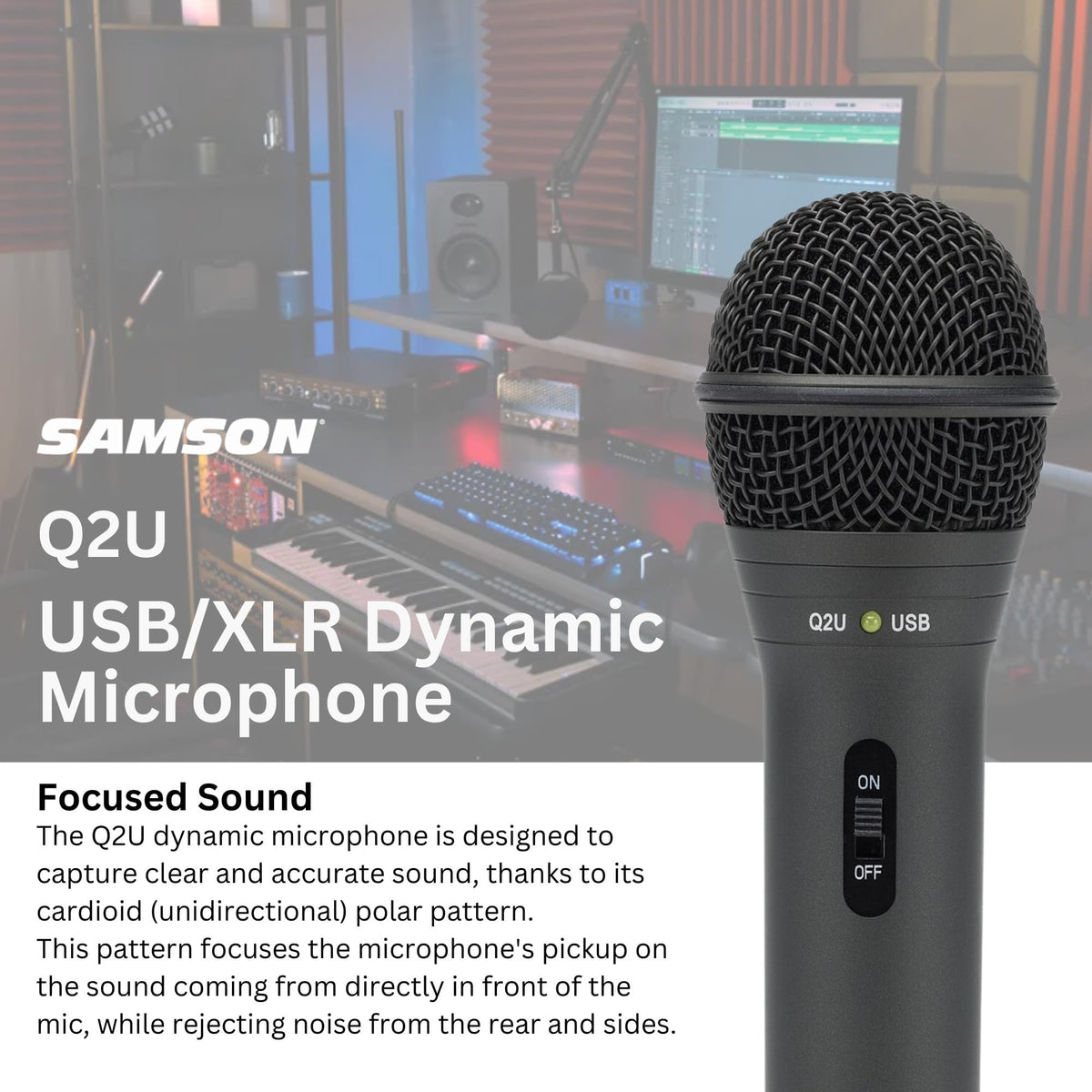 Handheld Dynamic XLR/USB Microphone Z955
