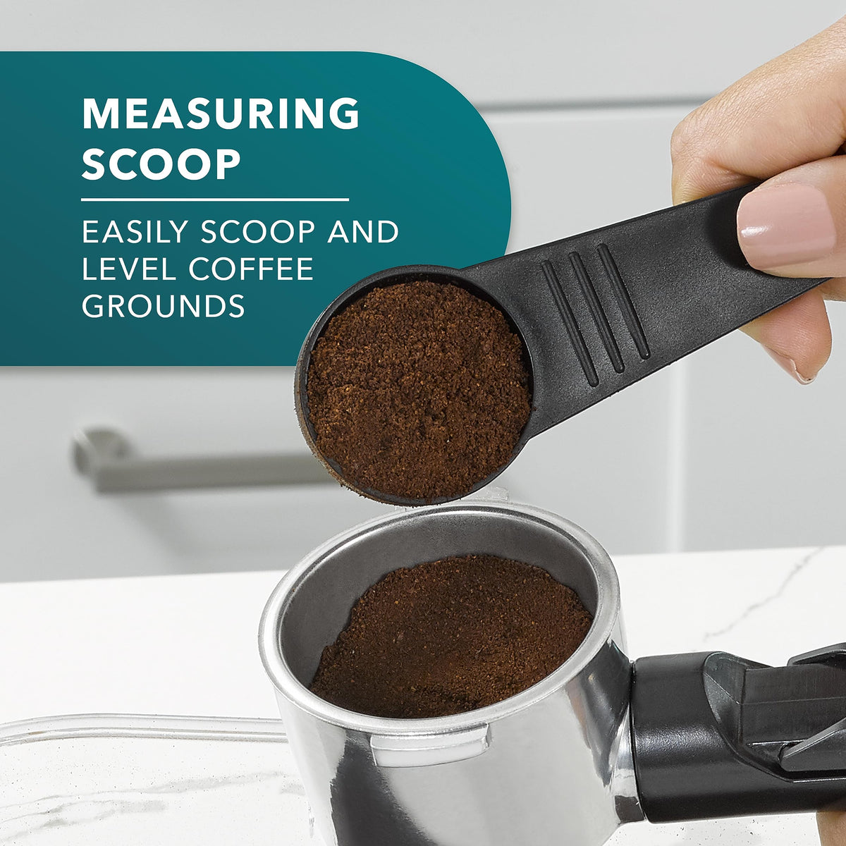 4-Shot Steam Espresso Cappuccino and Latte Maker with Stainless Steel Frothing Pitcher F874659