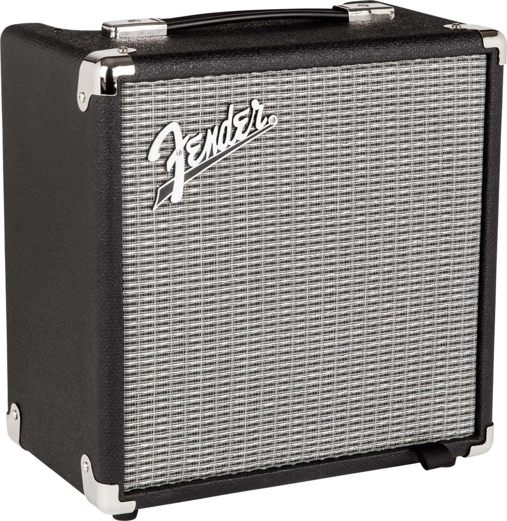 Black Bass Guitar with Amplifier and Cable Z15982