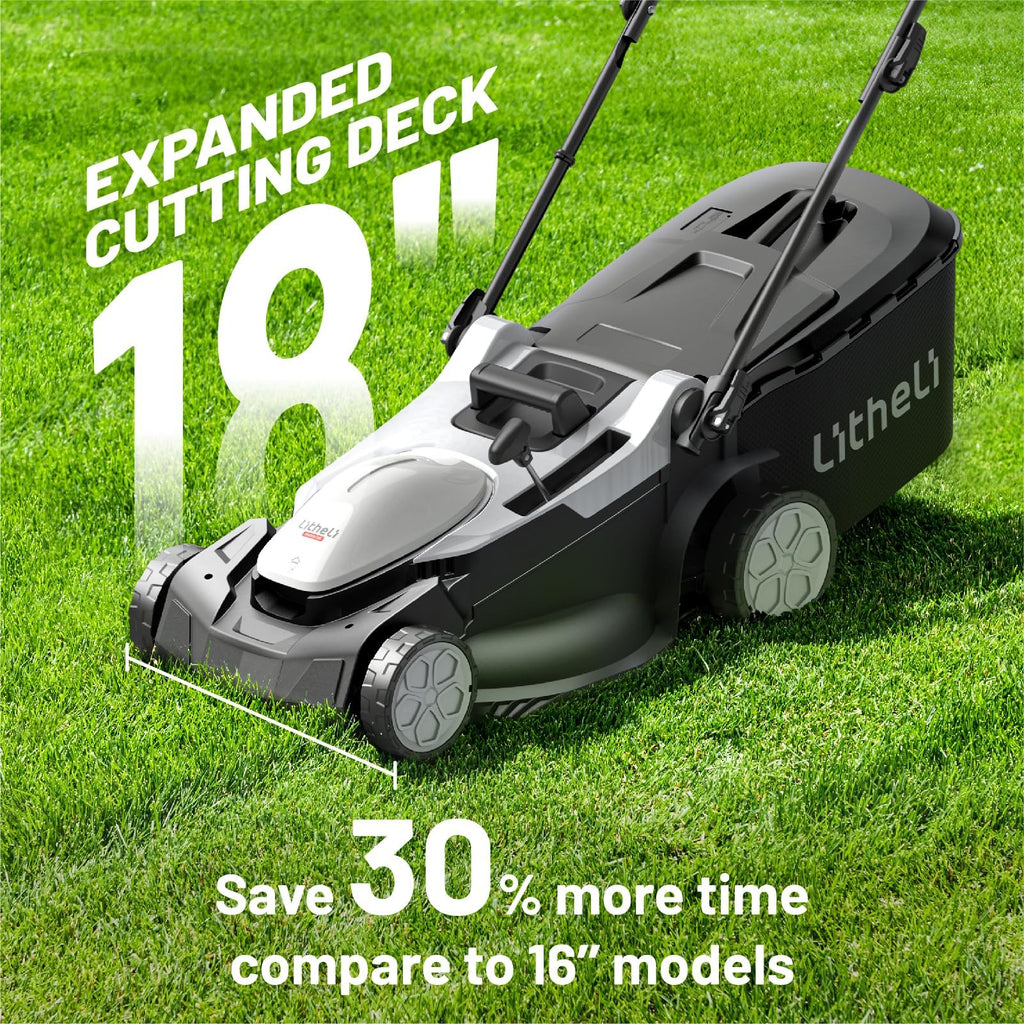 18" Cordless Electric Self Propelled Lawn Mower H3667