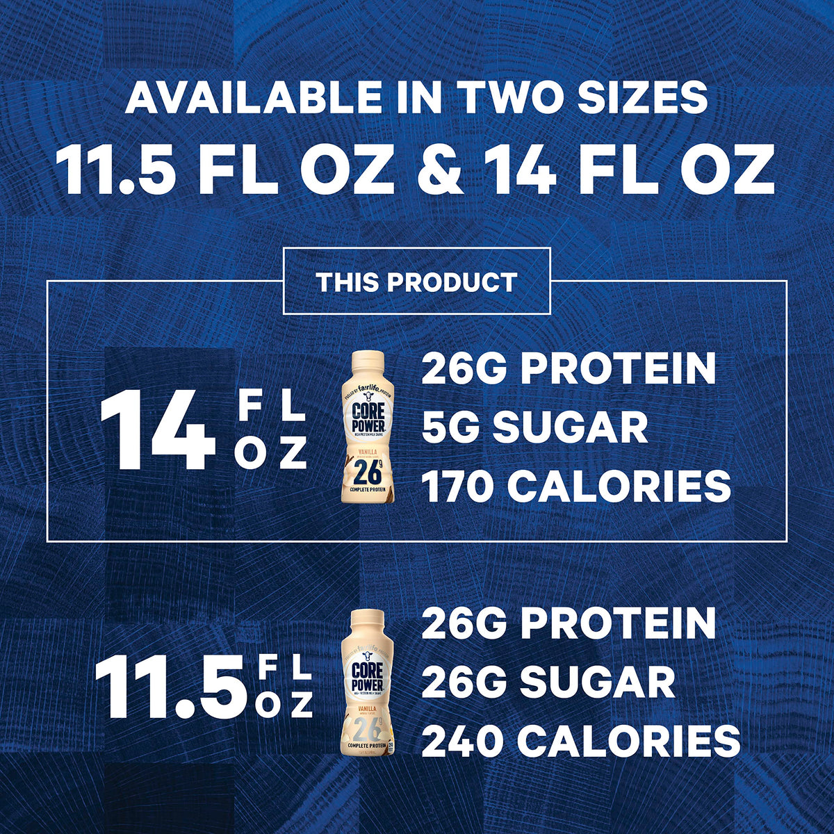 42g High Protein Vanilla Milk Shake 14 Fl Oz, 12 Count P350317